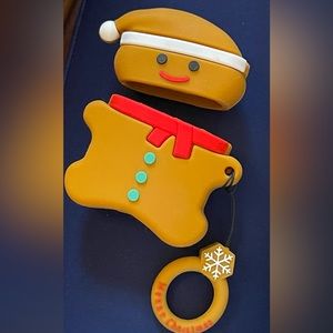GINGERBREAD AIR POD HOLDER (NWOT)